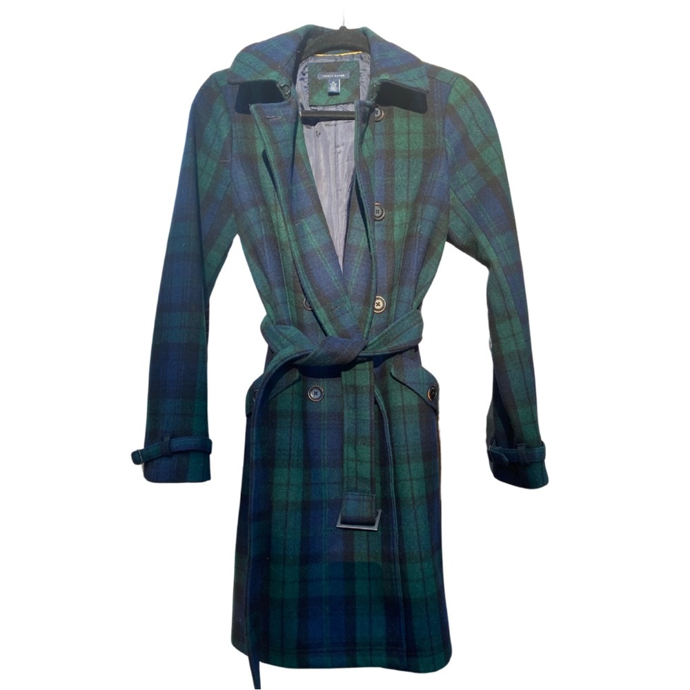 Tommy Hilfiger Wool Jacket with belt. Like new